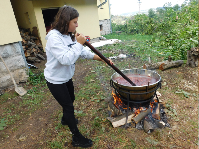 Кување пекмеза